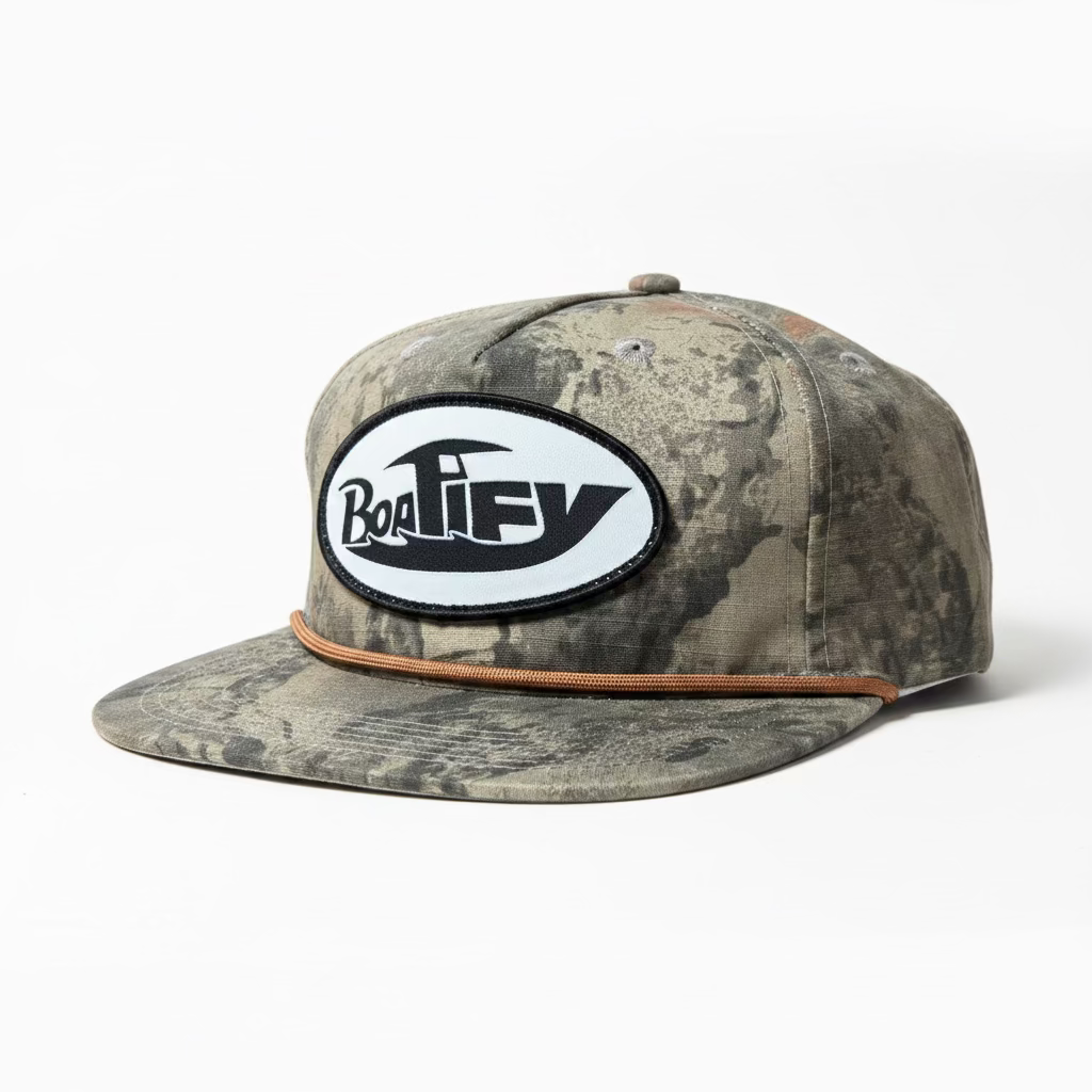 Nat Gear Boatify Goat Rope Patch Hat