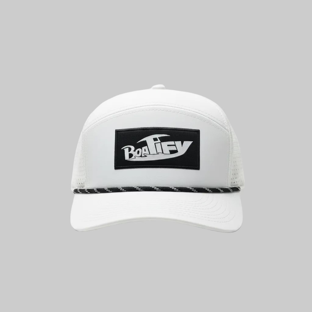 Beige Boatify Pukka Mesh Patch Hat