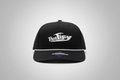 Black Boatify Lightweight Cotton Pukka Low Profile Rope Hat