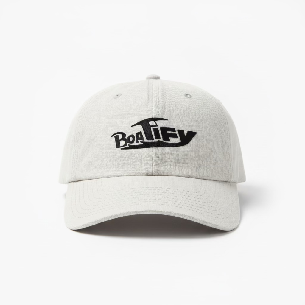 White Low Profile Unstructured Boatify Pukka Hat