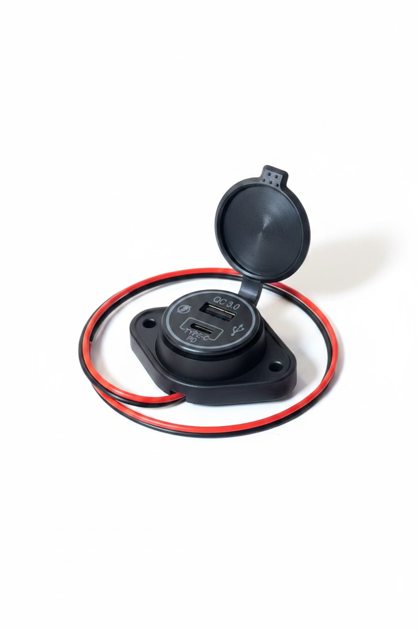 Boatify Flush Mount Dual USB